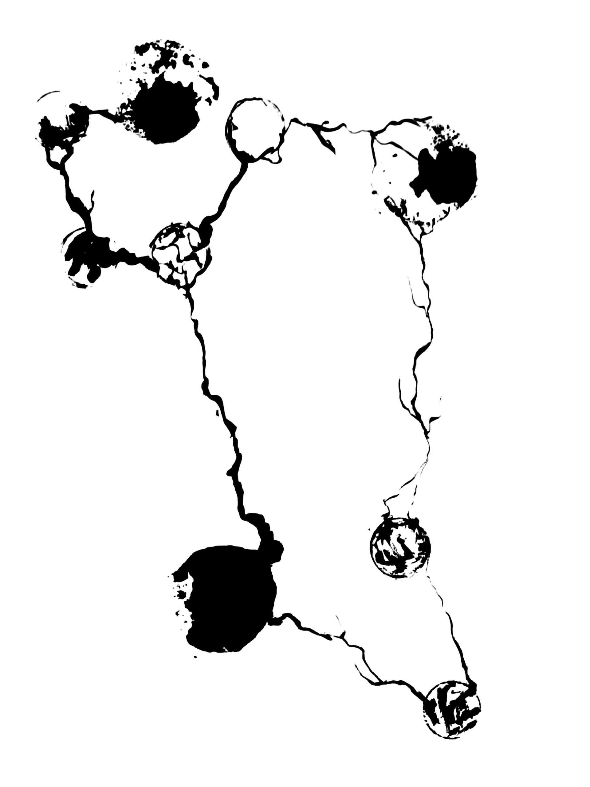 382474589_1043855573733321_8159081712582491654_n Moon Glasses Encre sur papier Constellation